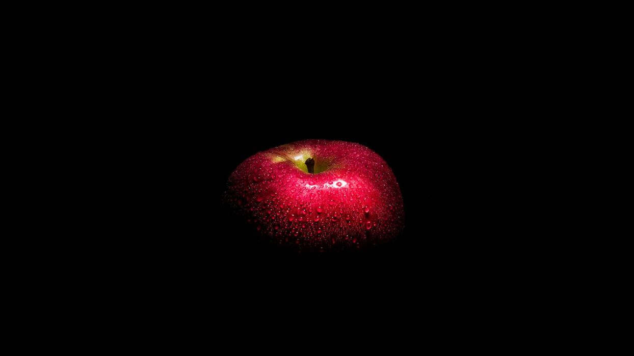 1244x700 Dark side red apple wallpaperx1080