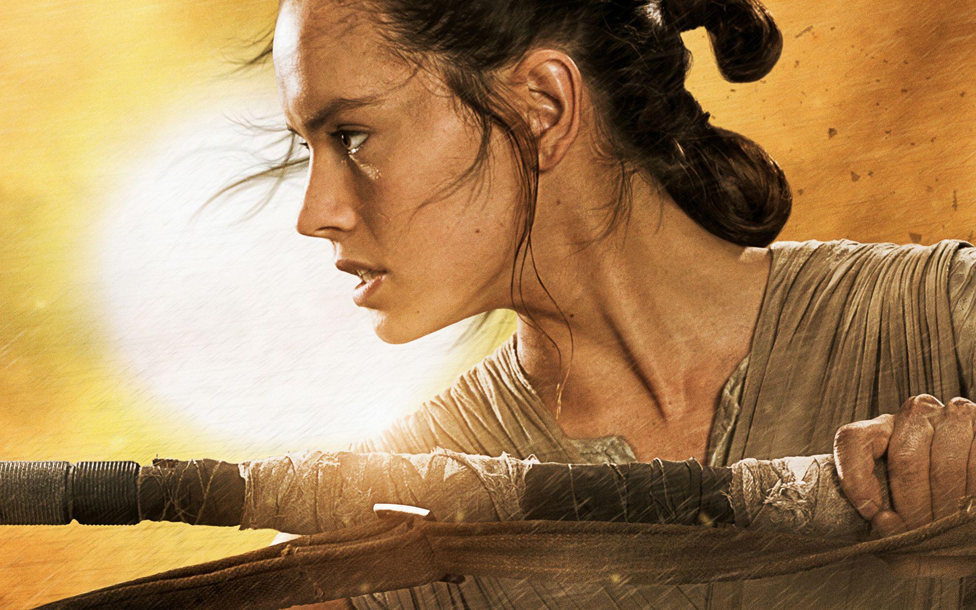 1920x1200 Star Wars The Force Awakens Rey Wallpaper
