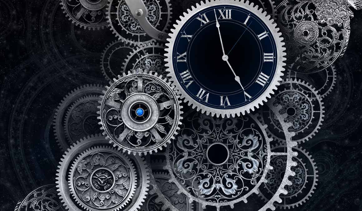 1160x679 Clock Wallpaper