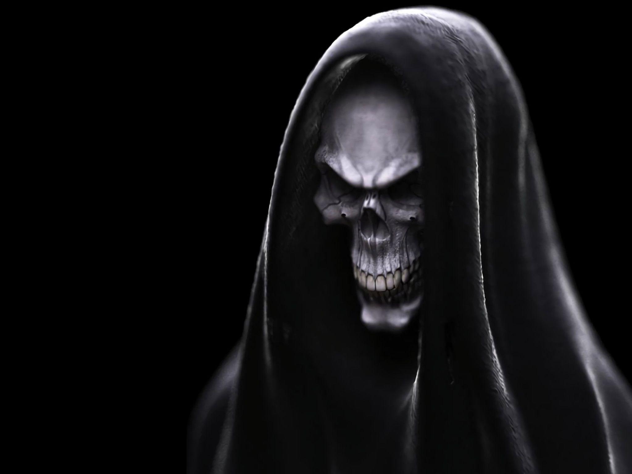 2048x1536 Skull Wallpaper 3D