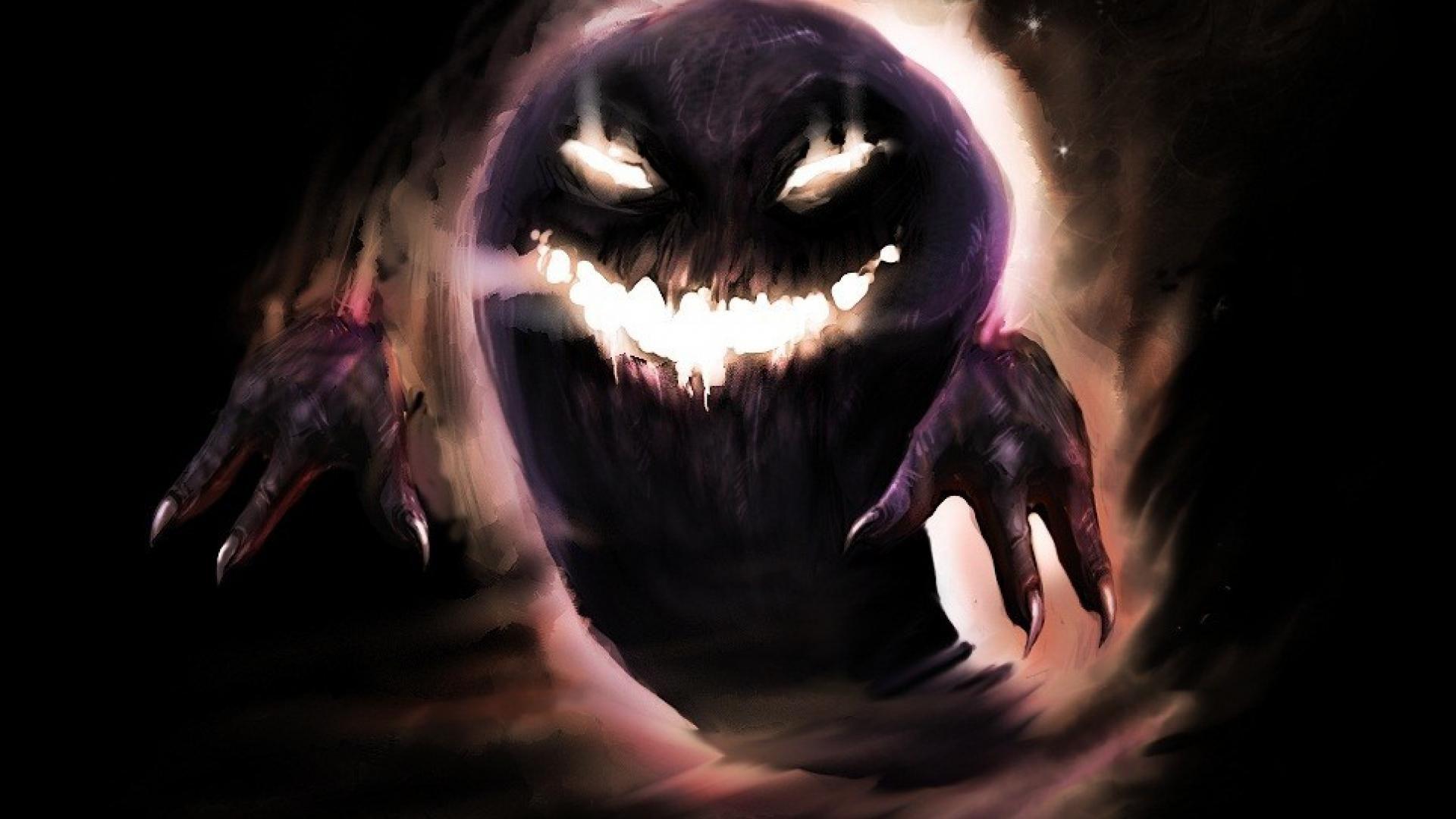 1920x1080 Pokemon blue red missingno. black background ghost wallpaper