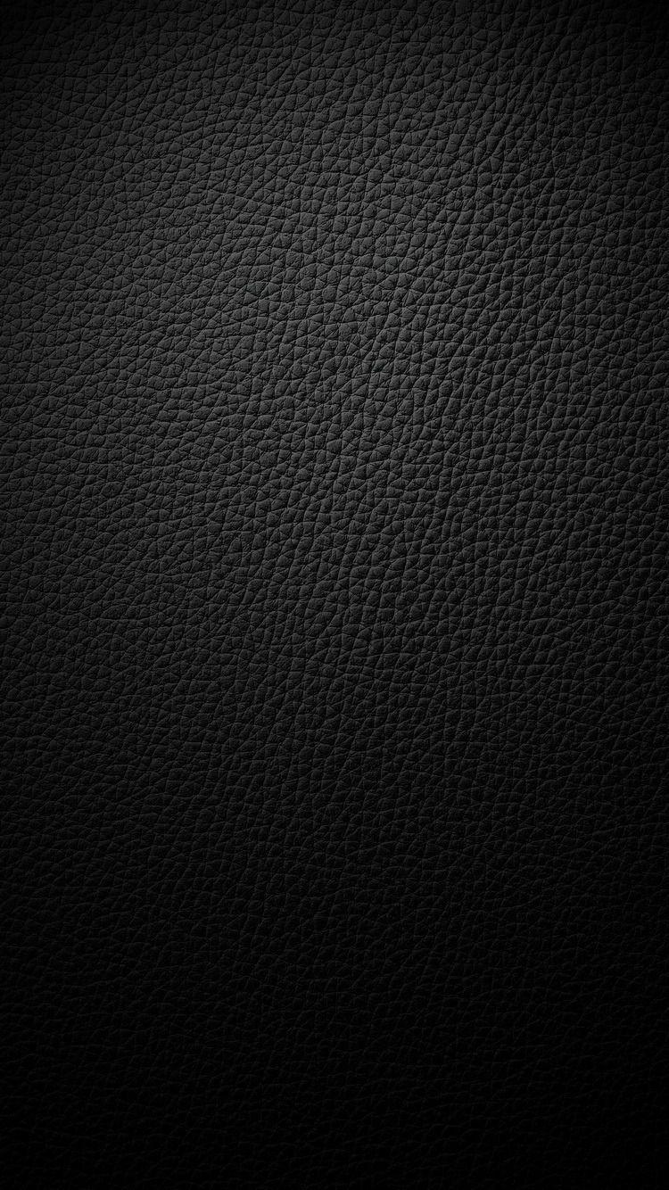 750x1334 Black Leather High Resolution. Android Wallpaper Black, Black