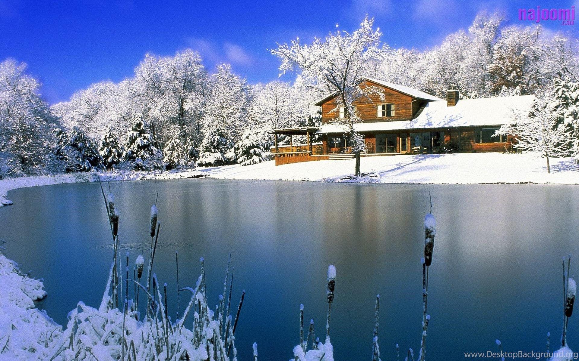 1920x1200 Beautiful Snow Scenery Wallpaper Image Tbwnz.com Desktop Background
