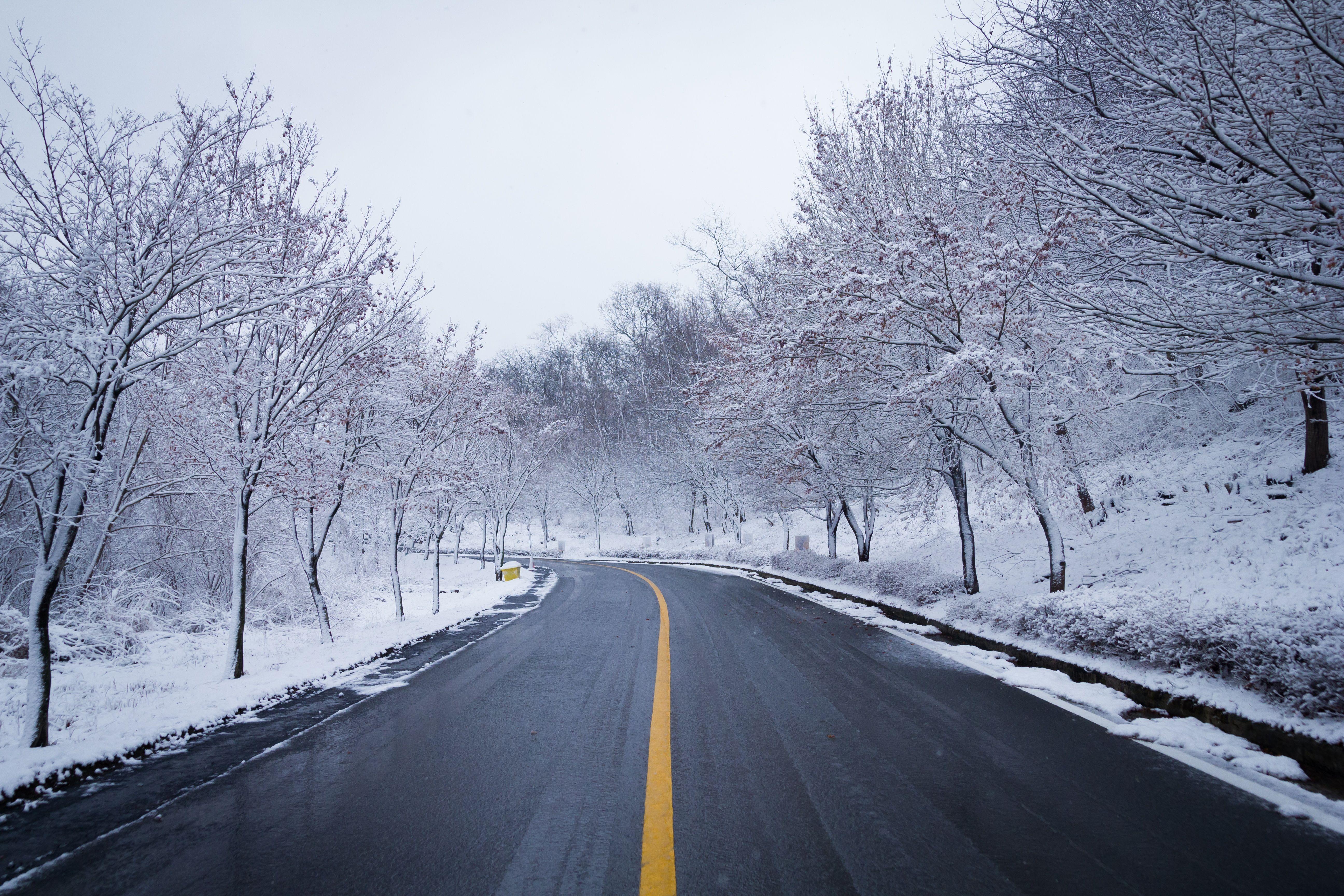 Winter Road Wallpapers - Top Free Winter Road Backgrounds - WallpaperAccess