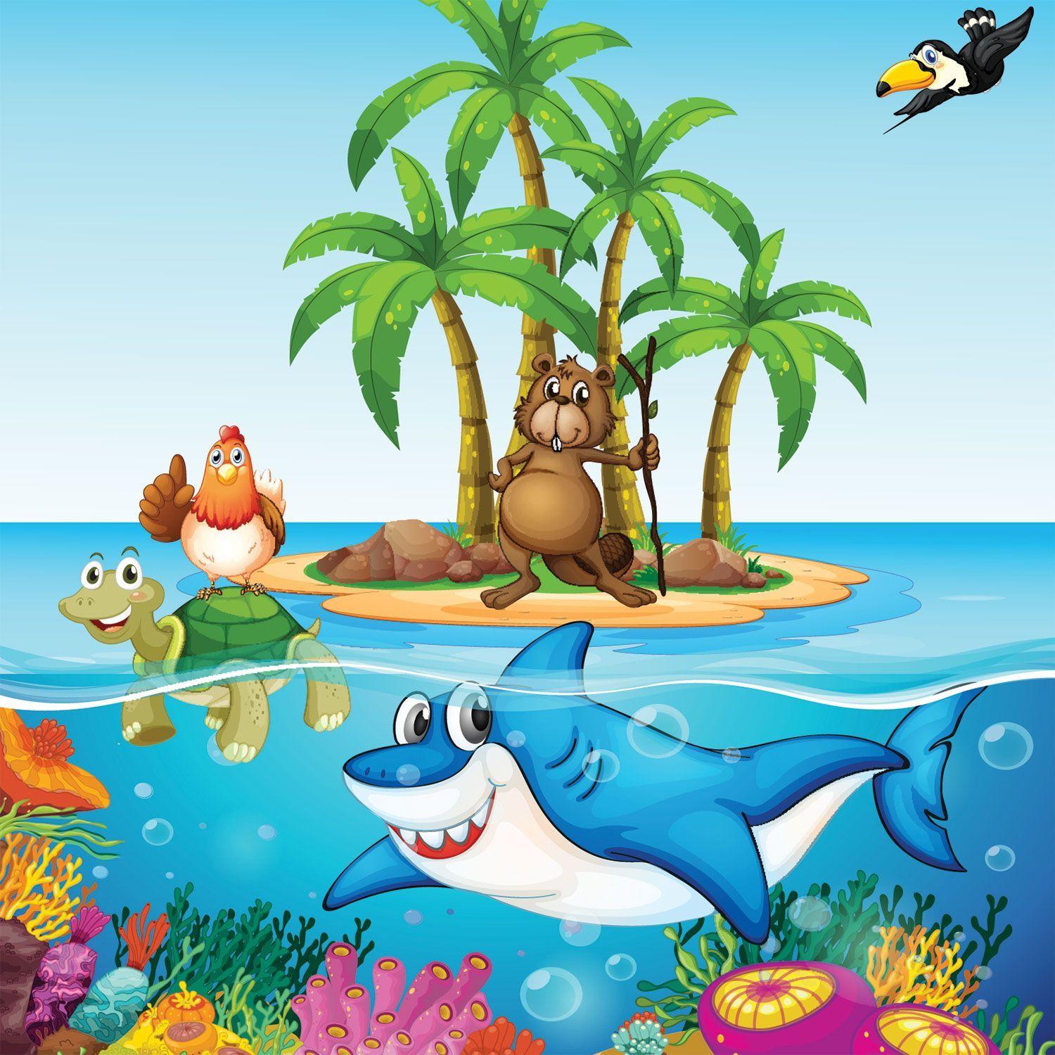 Cartoon Sea Wallpapers - Top Free Cartoon Sea Backgrounds - WallpaperAccess