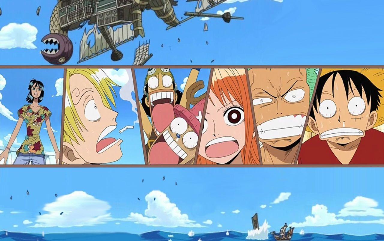 1280x804 One Piece at Sea wallpaper. One Piece at Sea