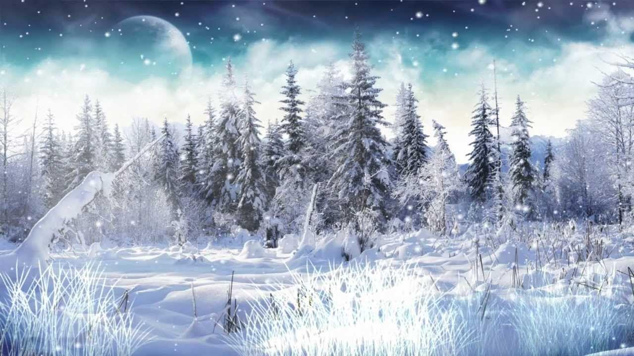 1280x720 Winter Snow Animated Wallpaper 2.0