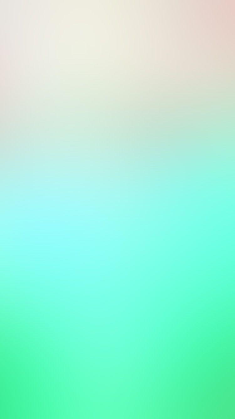 750x1334 Green Cider Gradation Blur Wallpaper