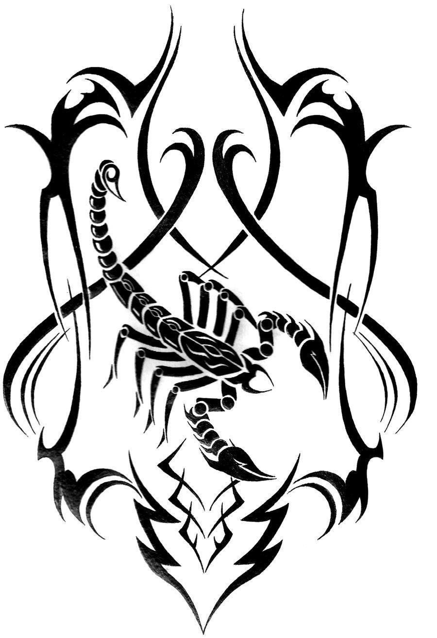 Tribal Scorpion Wallpapers - Top Free Tribal Scorpion Backgrounds ...