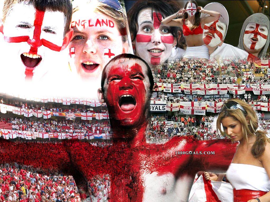 1024x768 Free download Download England Football Team Fans Wallpaper latest