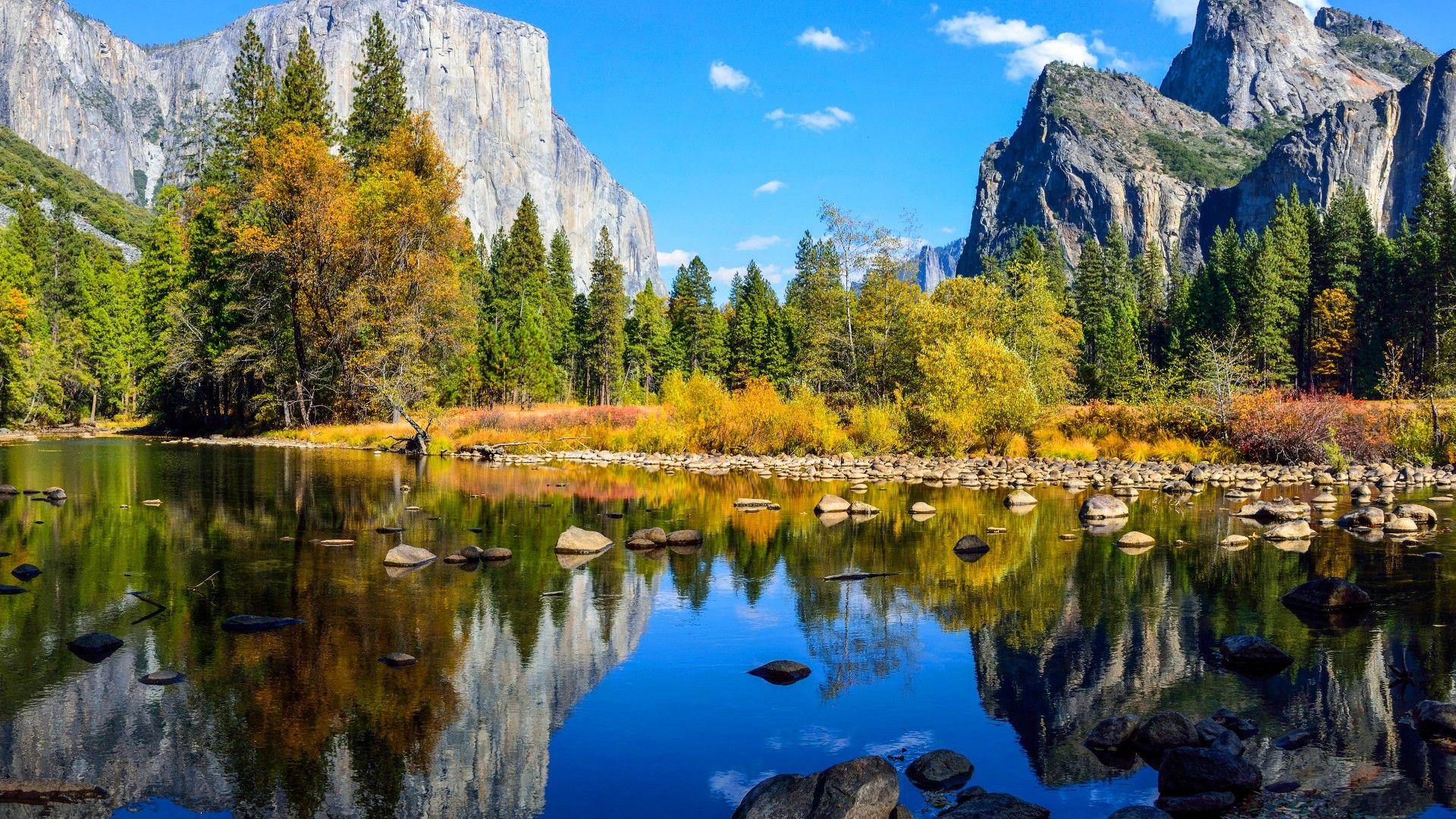1920x1080 Yosemite 5k 4k wallpaper El Capitan forest OSX apple mountains lake