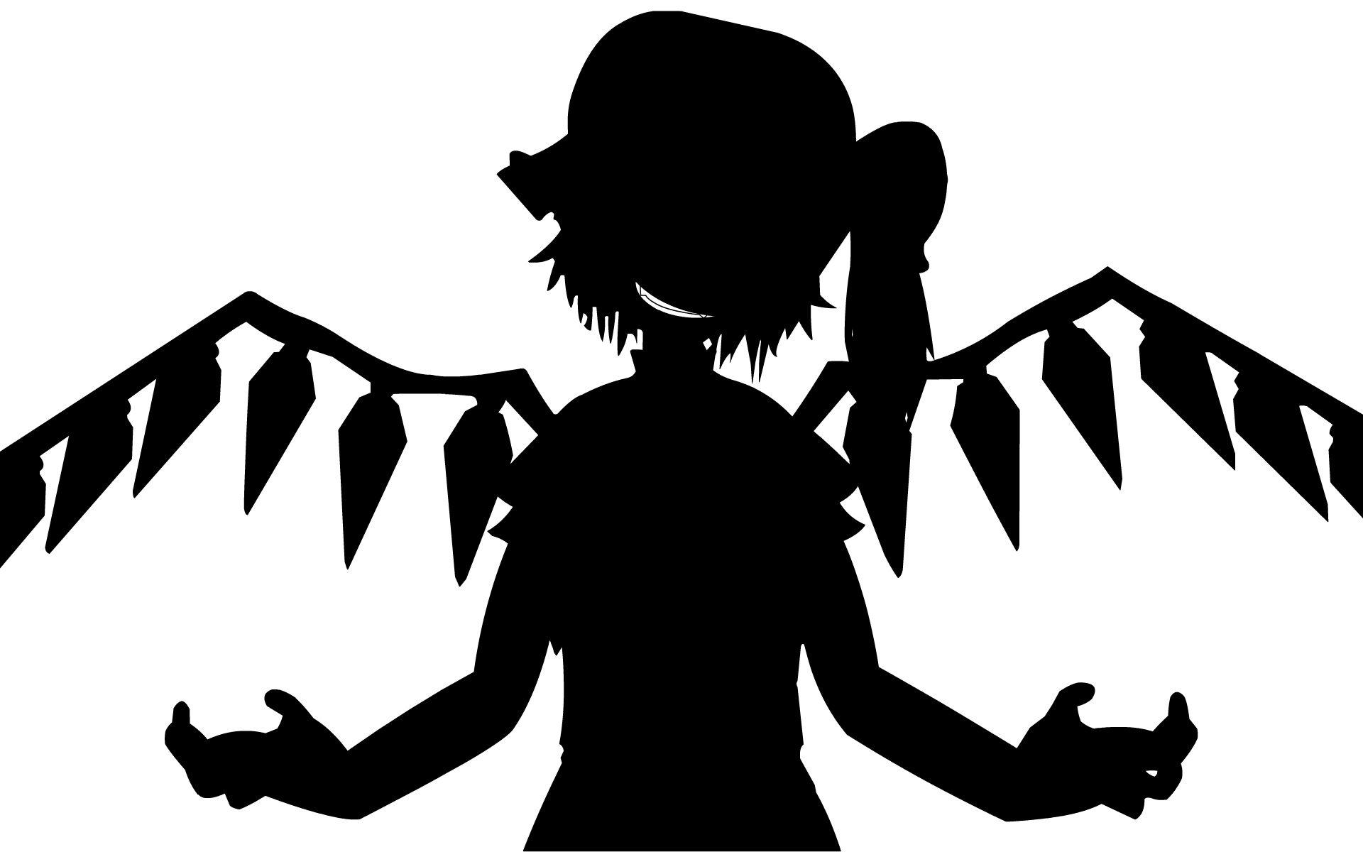 1920x1200 Bad Apple!! Anime Image Board