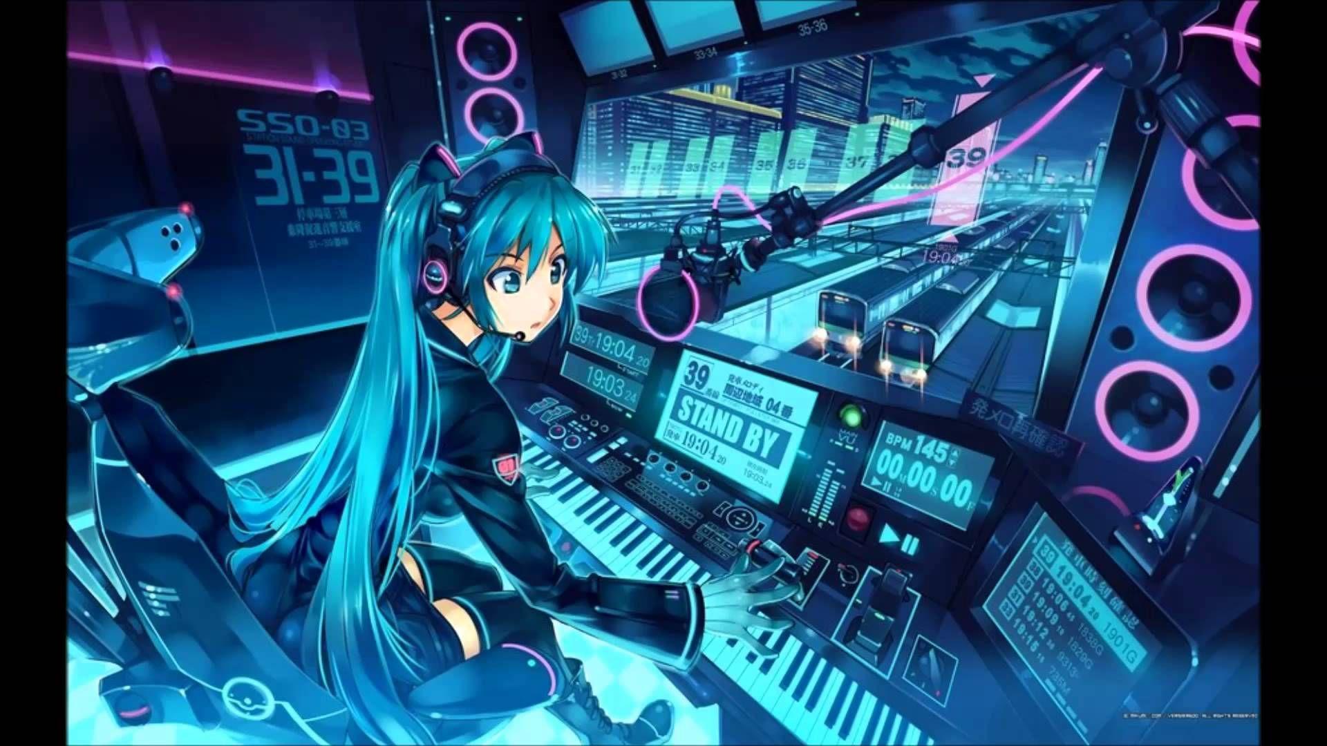 1920x1080 Nightcore Little Bad Girl. Musica anime, Hatsune miku, Vocaloid
