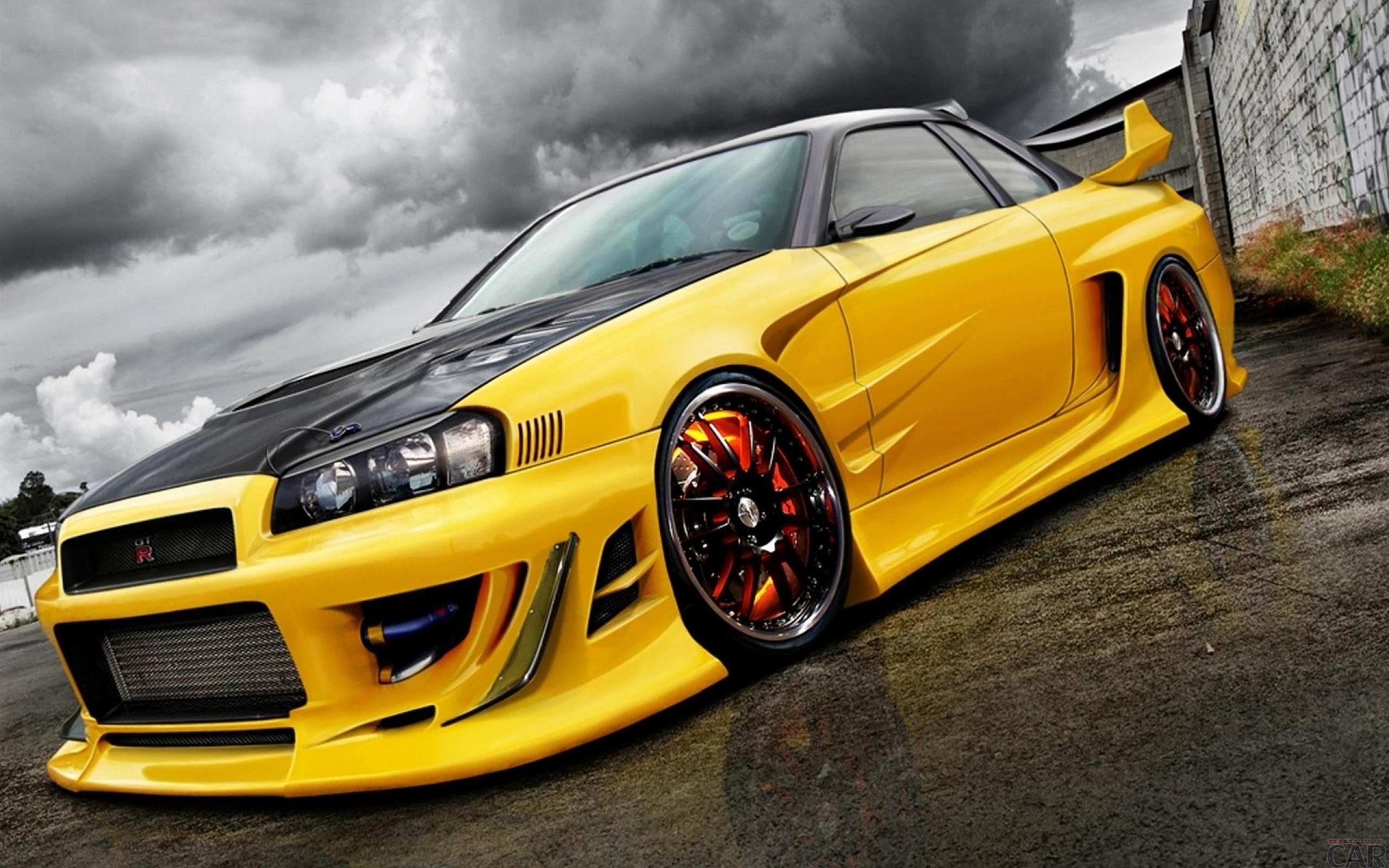 2560x1600 Excellent Nissan Skyline R34. Watch free wide tuned cars wallpaper