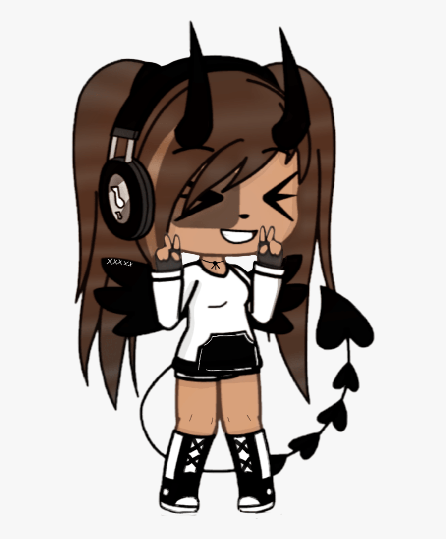 900x1088 Anime Drawings Gacha Life Characters Bad Girl