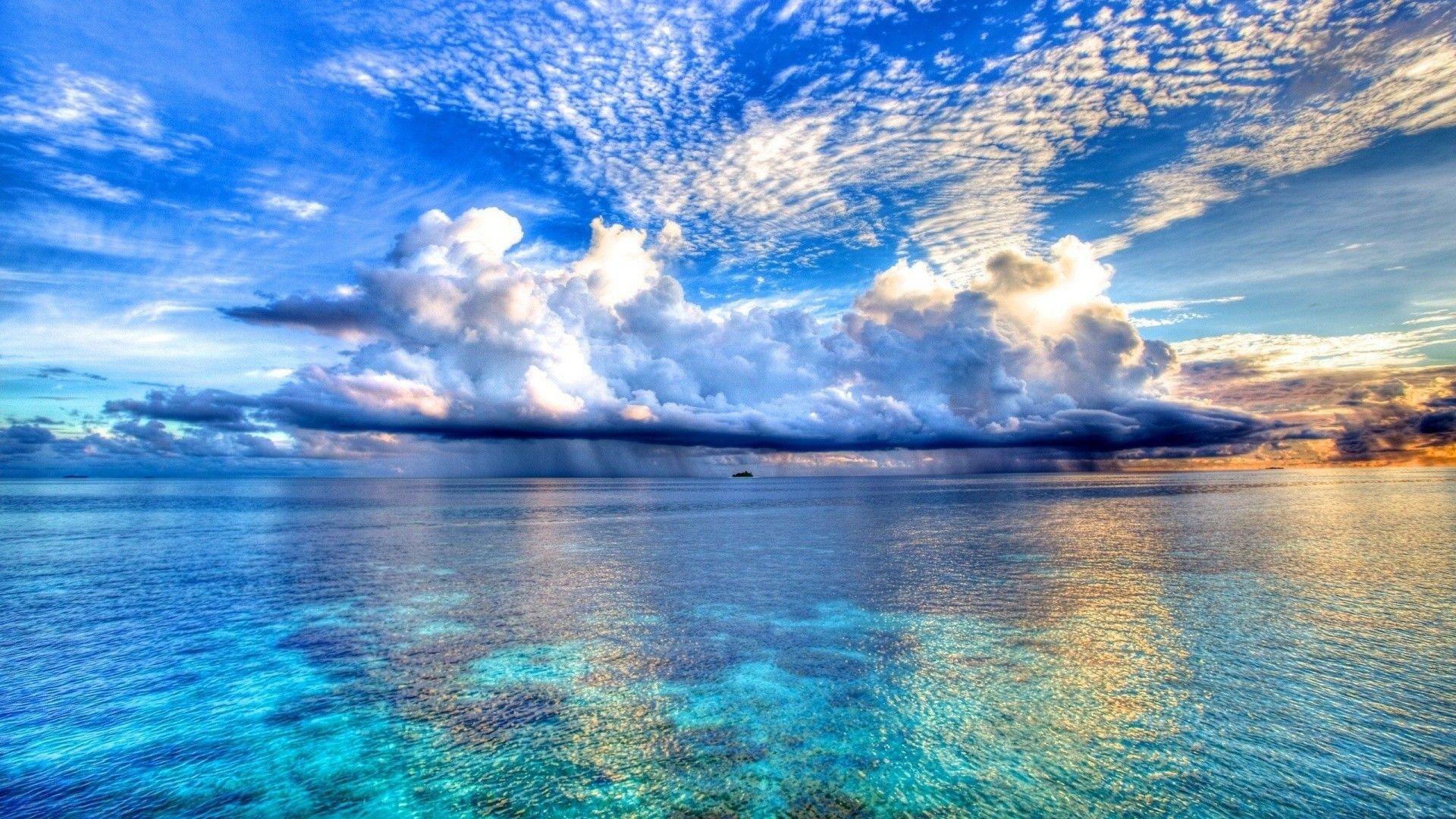 1920x1080 Free download Beautiful Sea Wide HD Desktop Background Wallpaper