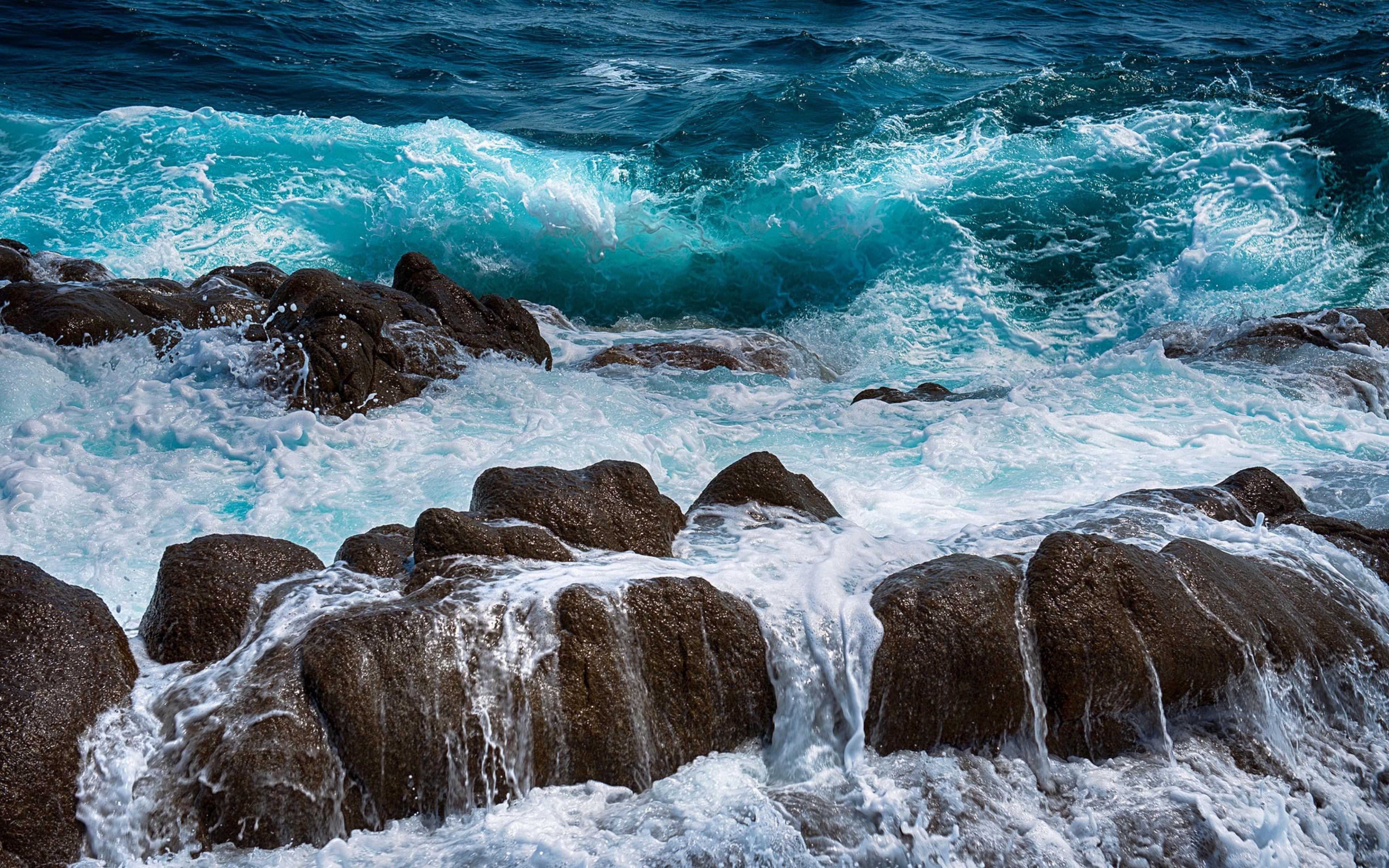 3840x2400 Ultra HD 4k Sea Wallpaper Hd, Desktop Background, Download