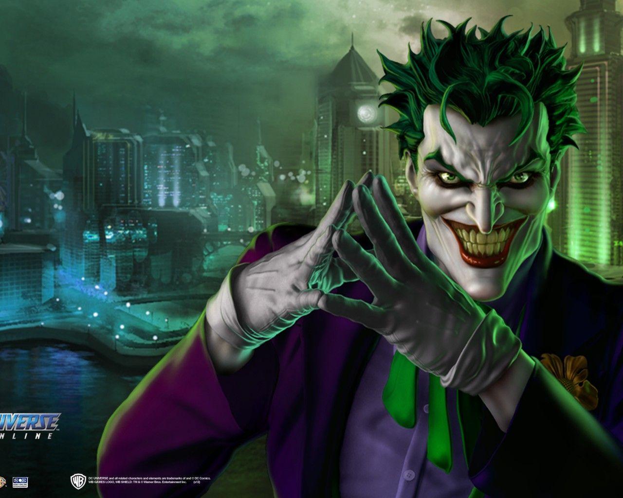 1280x1024 The Joker Dc Universe Online Wallpaper HD For Deskx1600 :