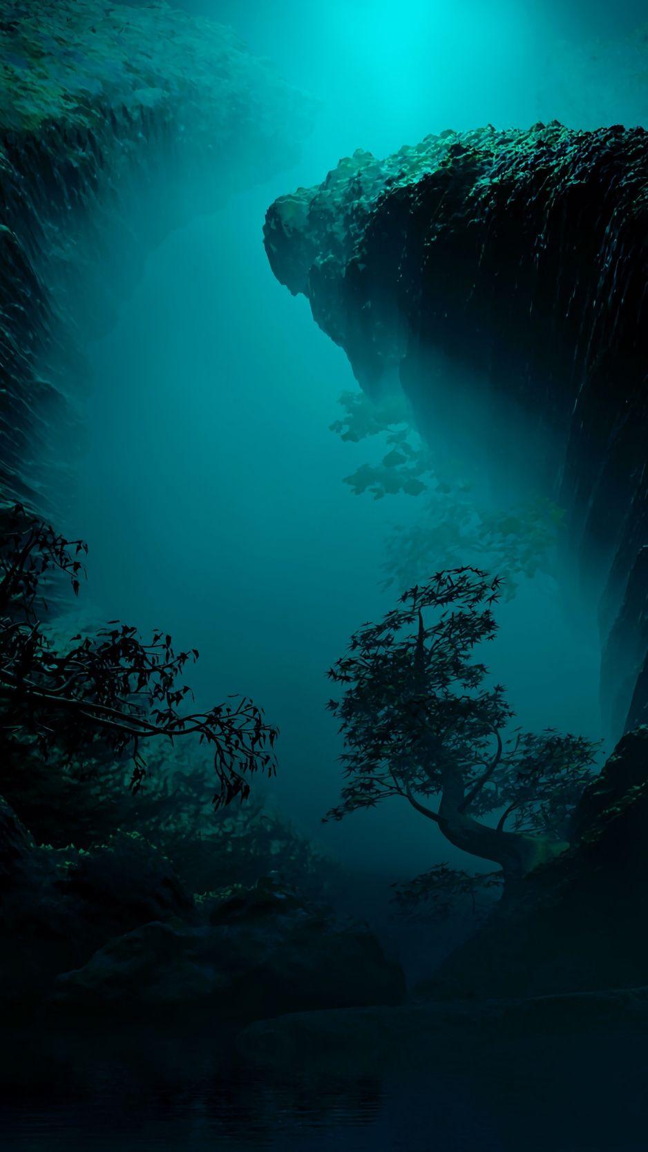 938x1668 Under Water Wallpaper