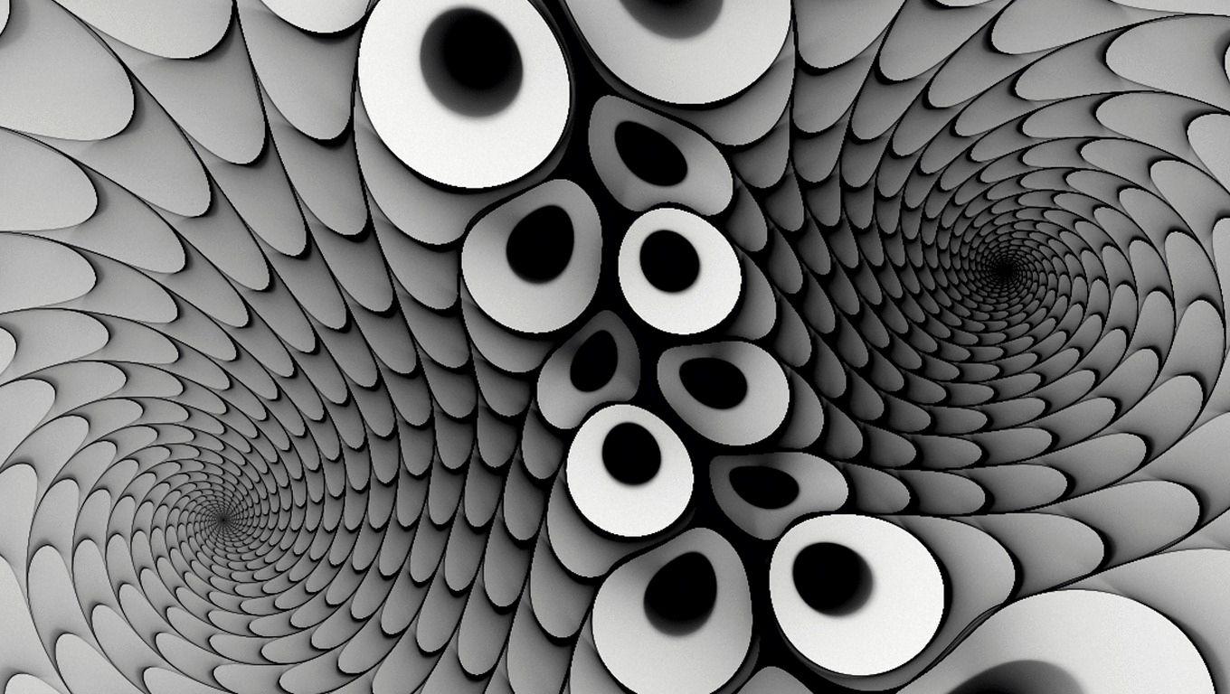 1360x768 Optical Illusion Background Awesome Optical Illusions Wallpaper