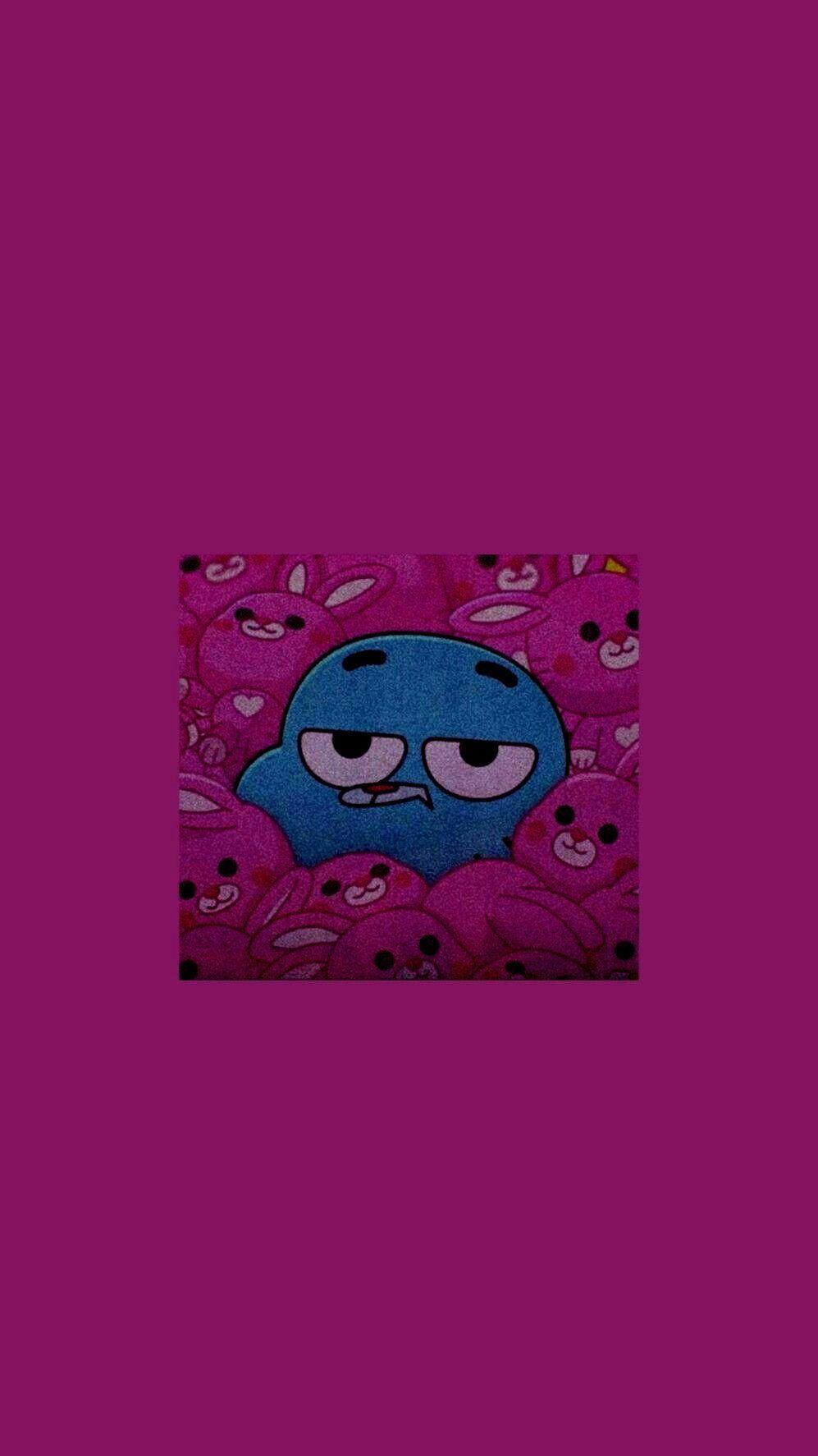 997x1773 Fondo Aesthetic Gumball em 2020. Wallpaper bonitos, Colagem de