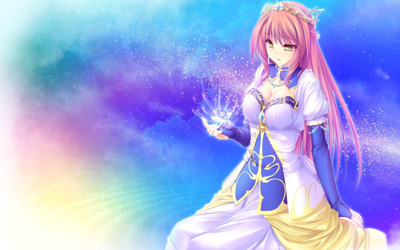 1680x1050 Anime Princess Girl Wallpaper