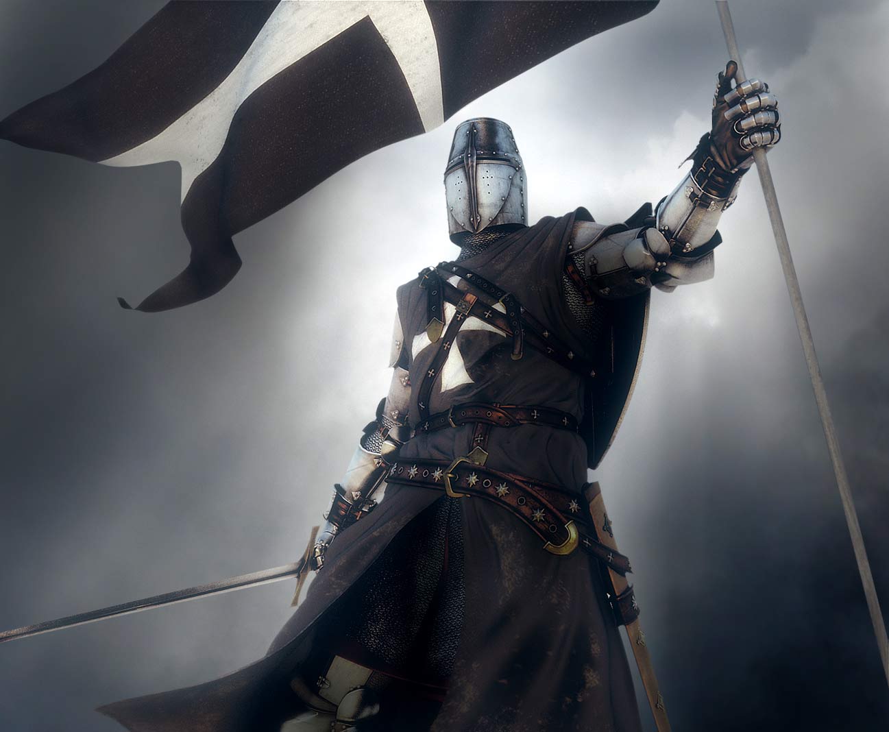 Desktop Wallpaper Diablo 3 Video Game Crusader Armor Warrior Hd Image  Picture Background D0s308