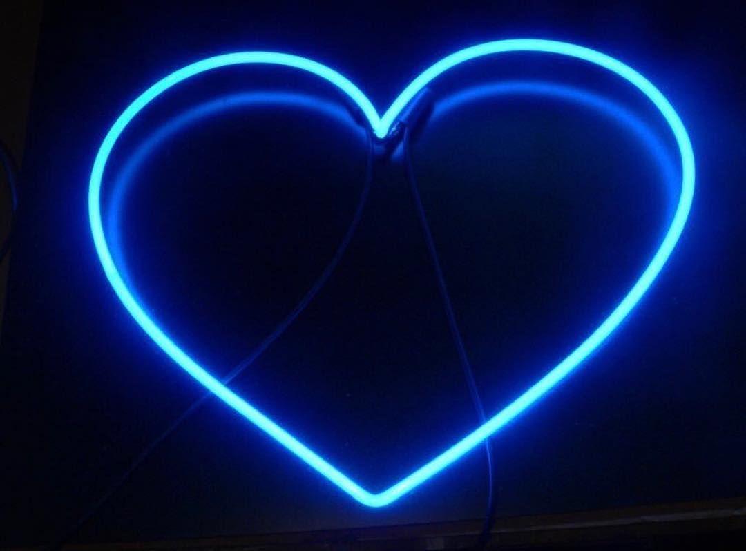 1080x798 Blue Planet✡✡. Blue neon lights, Black