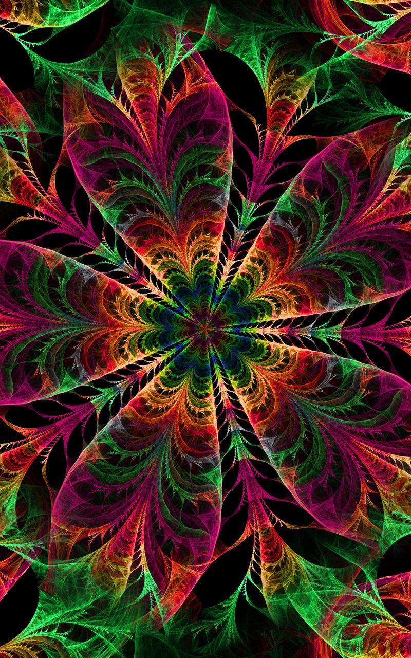 800x1280 Download wallpaper 800x1280 kaleidoscope, patterns, colors samsung