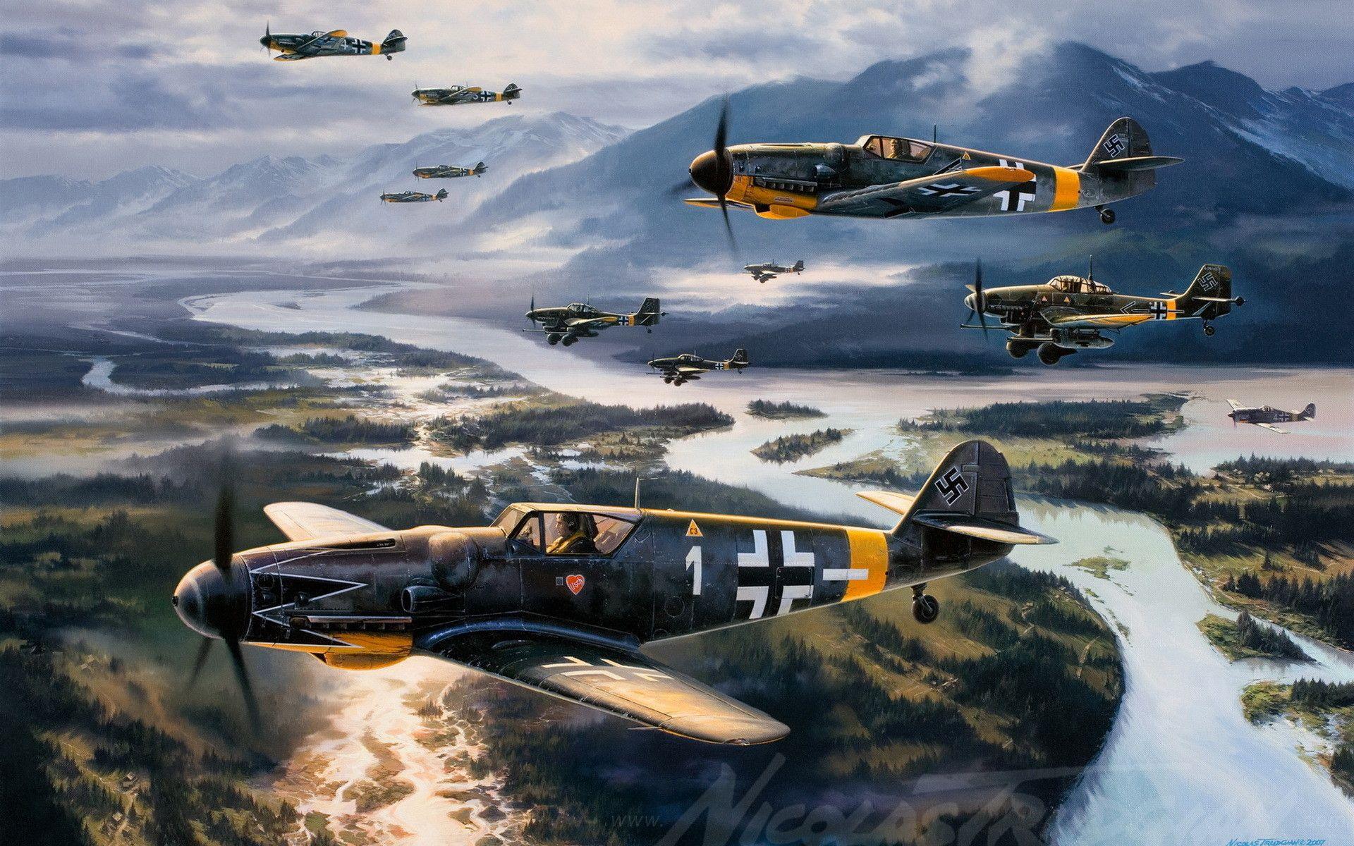 1920x1200 Ww2 Airplane Wallpaper