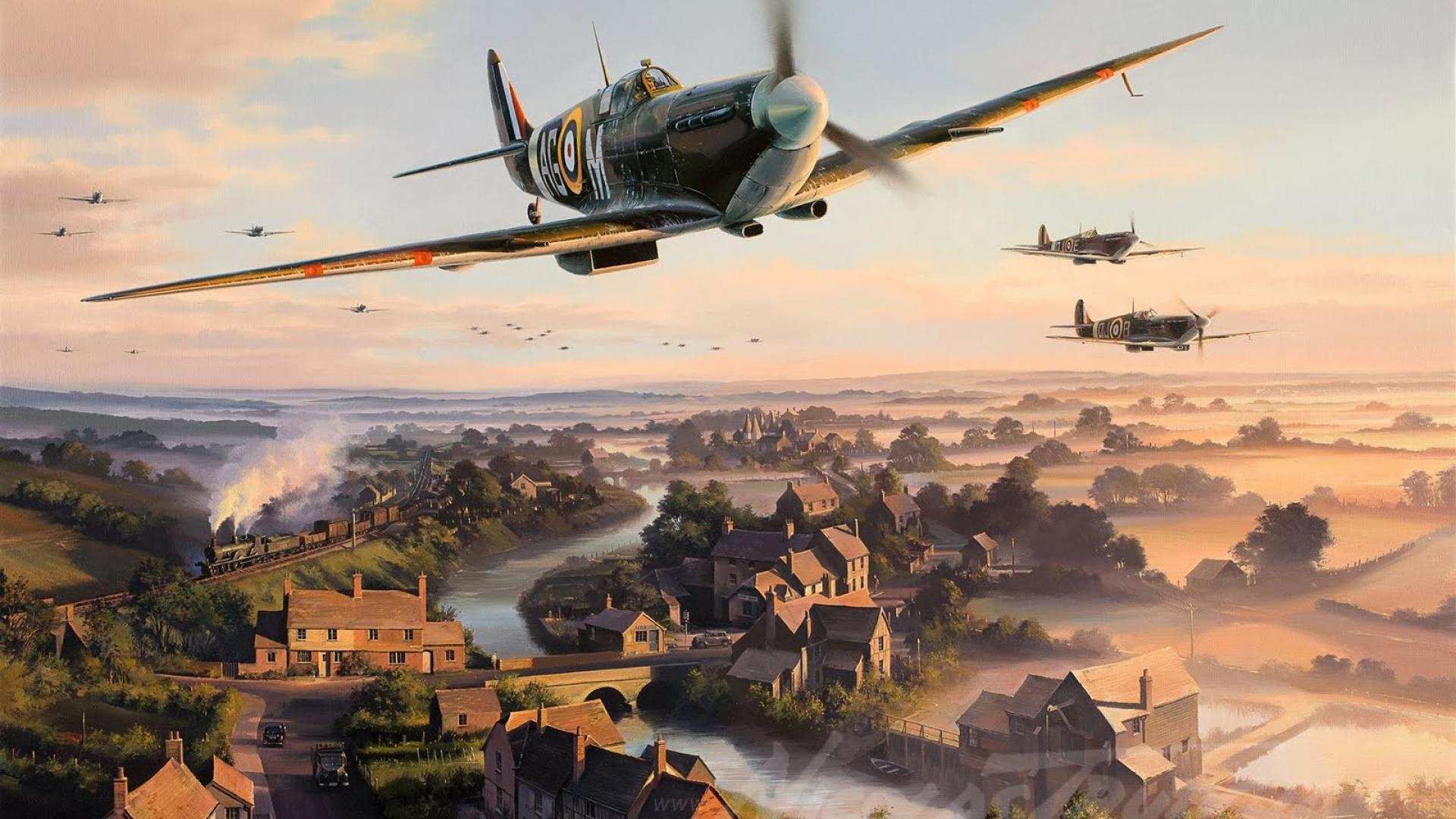 1920x1080 World War Two Planes Wallpaper