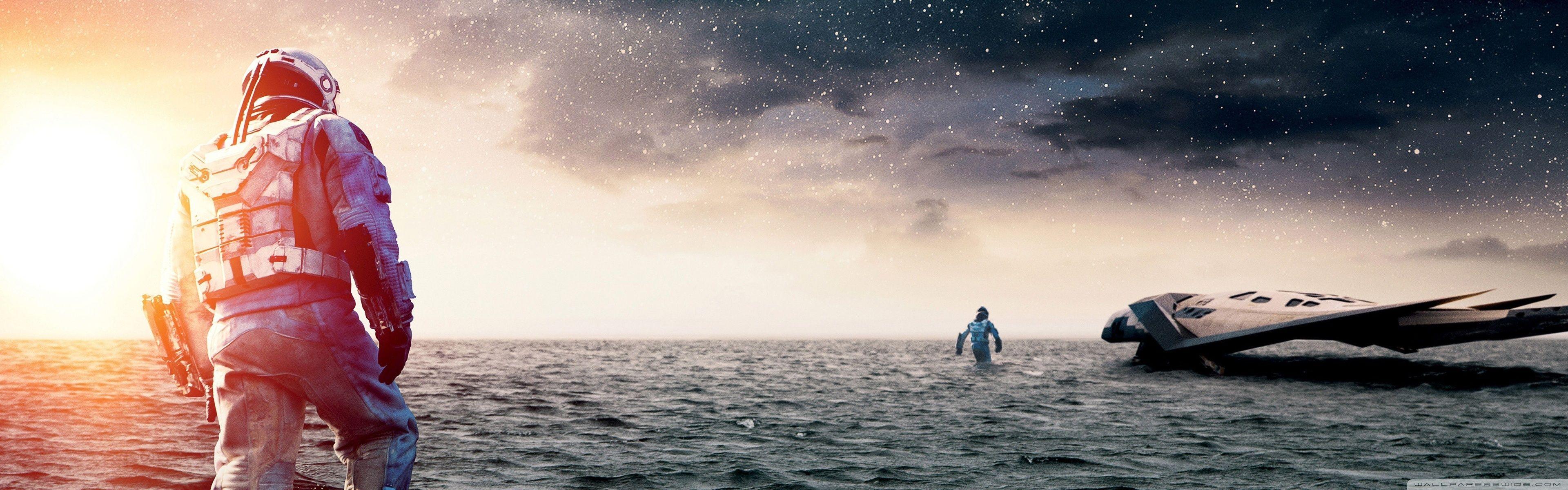 3840x1200 Interstellar HD Wallpaper
