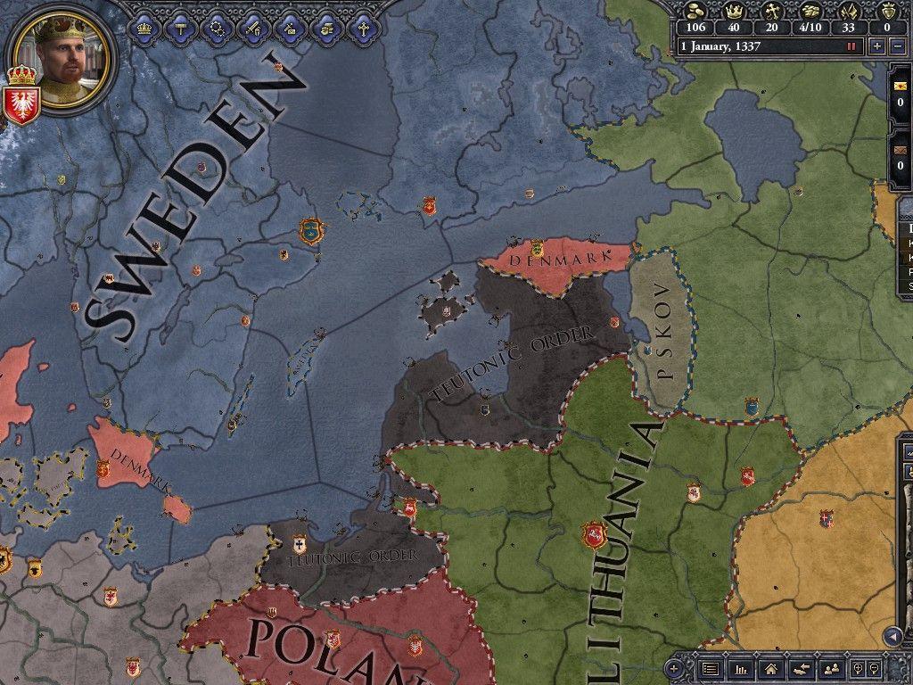 1024x768 Teutonic Knights. Crusader Kings II