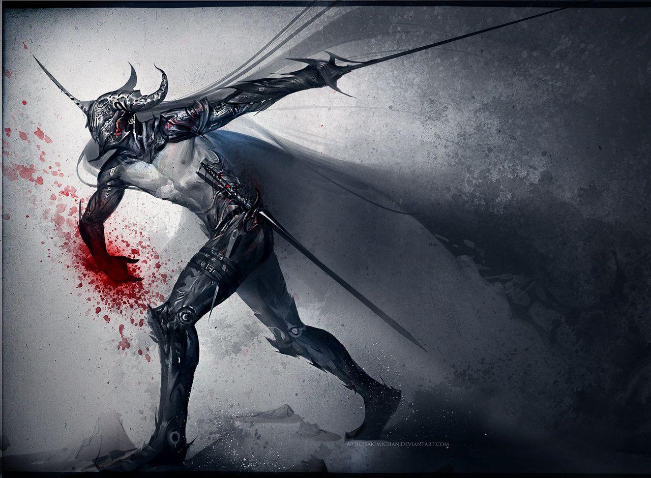 1280x940 Fantasy dark knight concept art