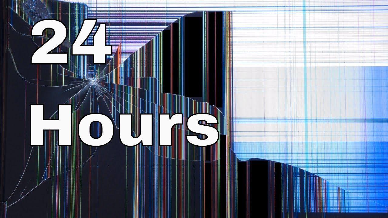 1280x720 Hour Prank Cracked Screen Background Video