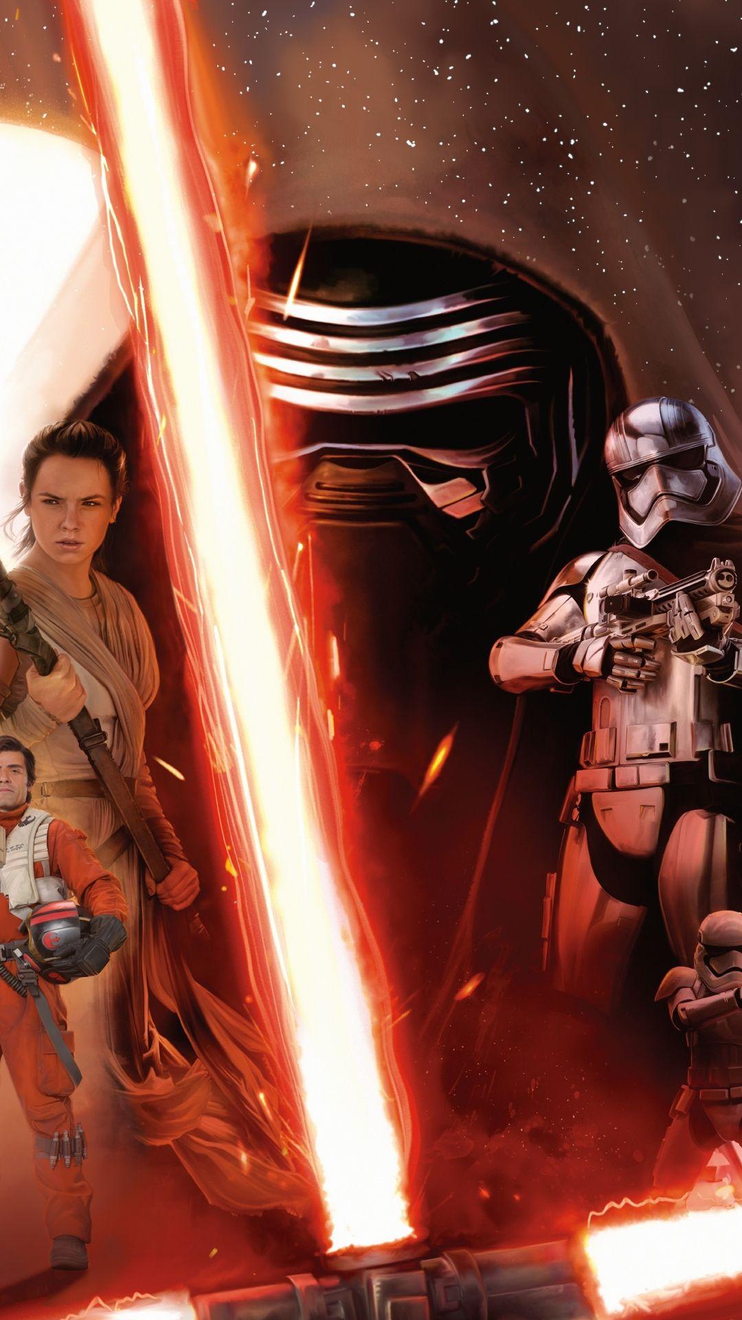 1080x1920 Movie Star Wars Episode VII: The Force Awakens (1080x1920) Wallpaper