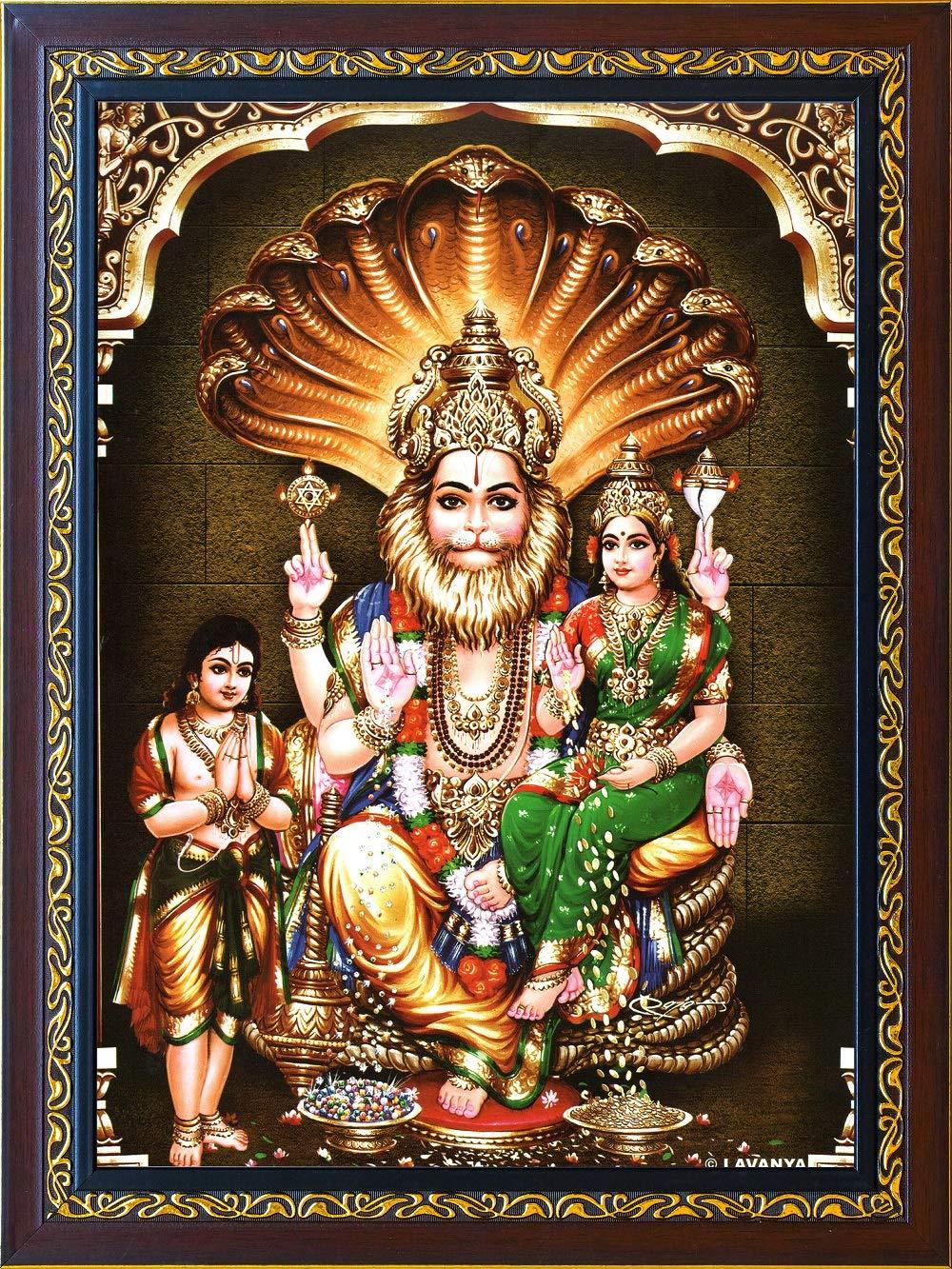 Lakshmi Narasimha Wallpapers - Top Free Lakshmi Narasimha Backgrounds -  WallpaperAccess