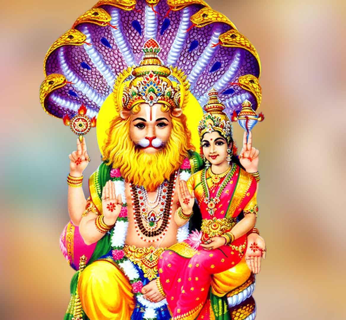 Lord Lakshmi Narasimha Wallpapers - Top Free Lord Lakshmi ...