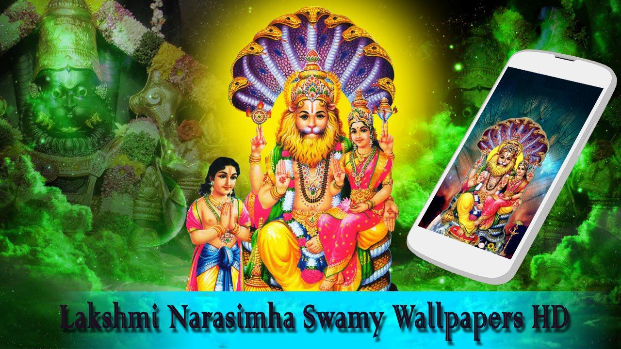 1280x720 Lakshmi Narasimha Swamy Wallpaper HD for Android
