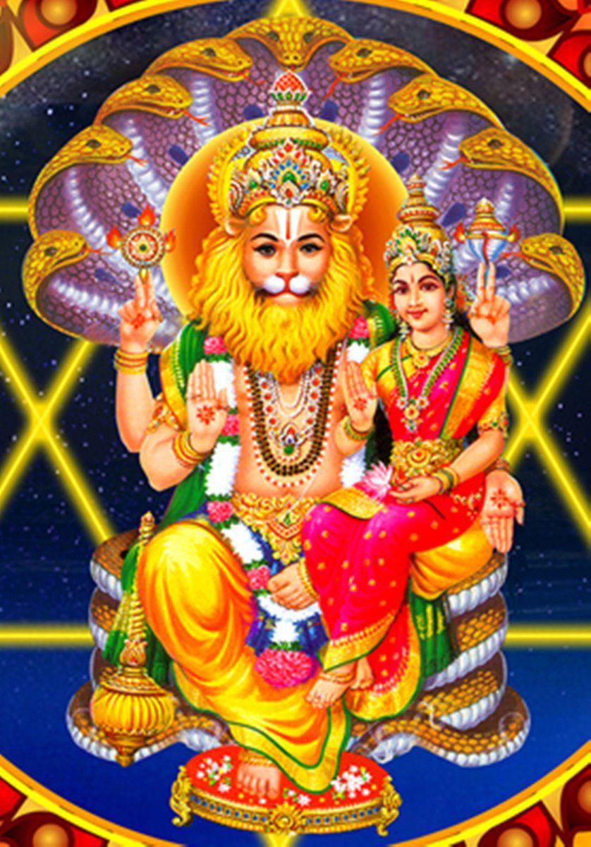Lord Lakshmi Narasimha Wallpapers - Top Free Lord Lakshmi ...