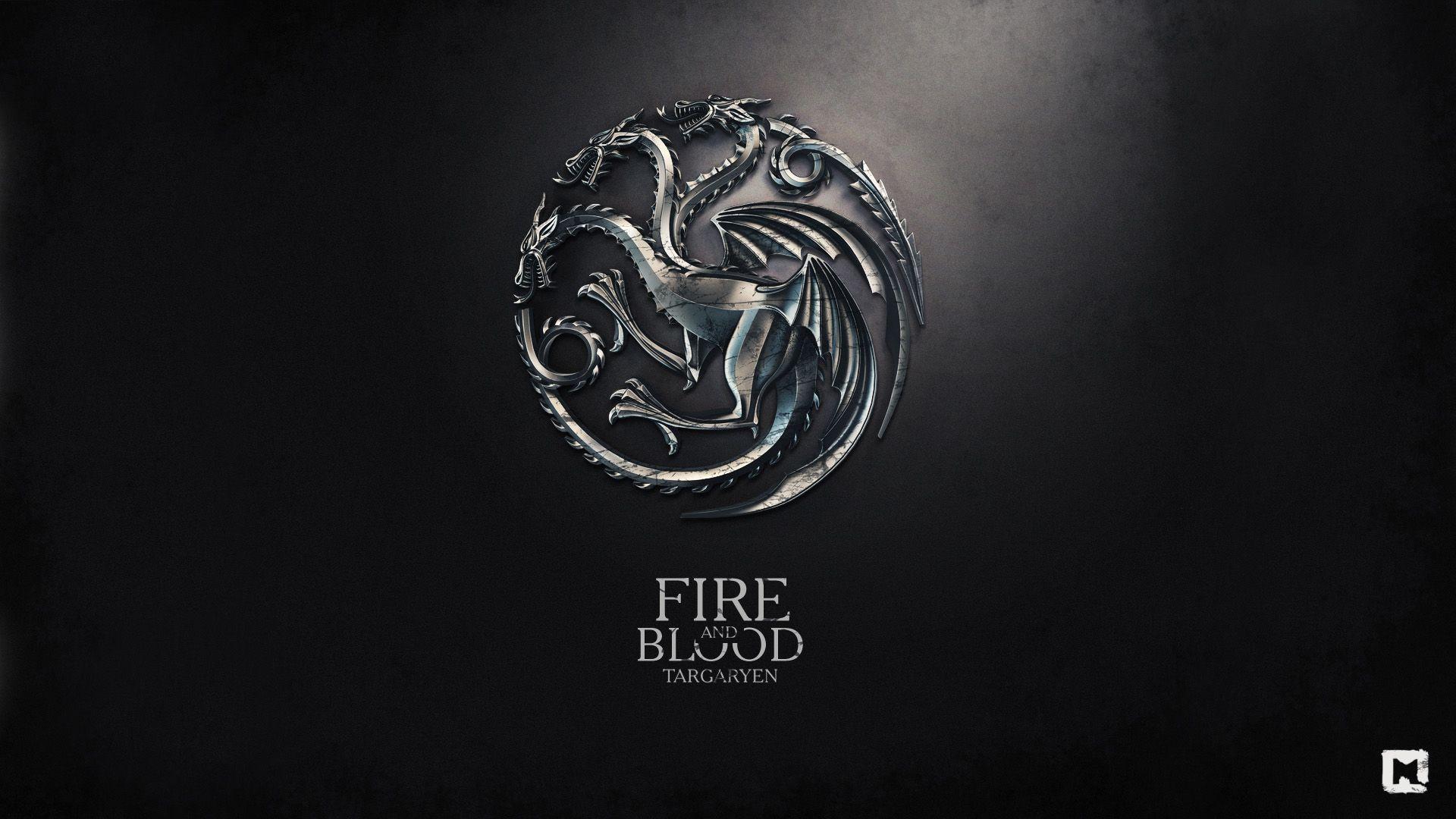 1920x1080 Fire and Blood Targaryen Game of Thrones Wallpaper