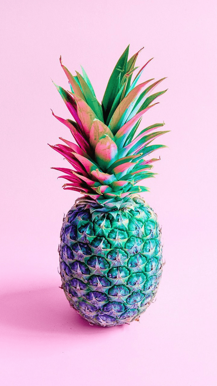 720x1280 Pineapple, Pink, And Wallpaper Image Wallpaper Phone