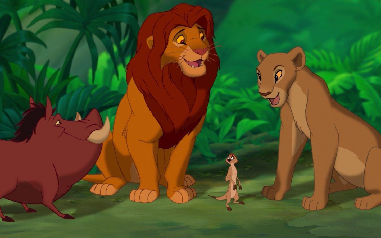 1440x900 The Lion King Pumbaa Timon Simba And Nala Disney Wallpaper HD
