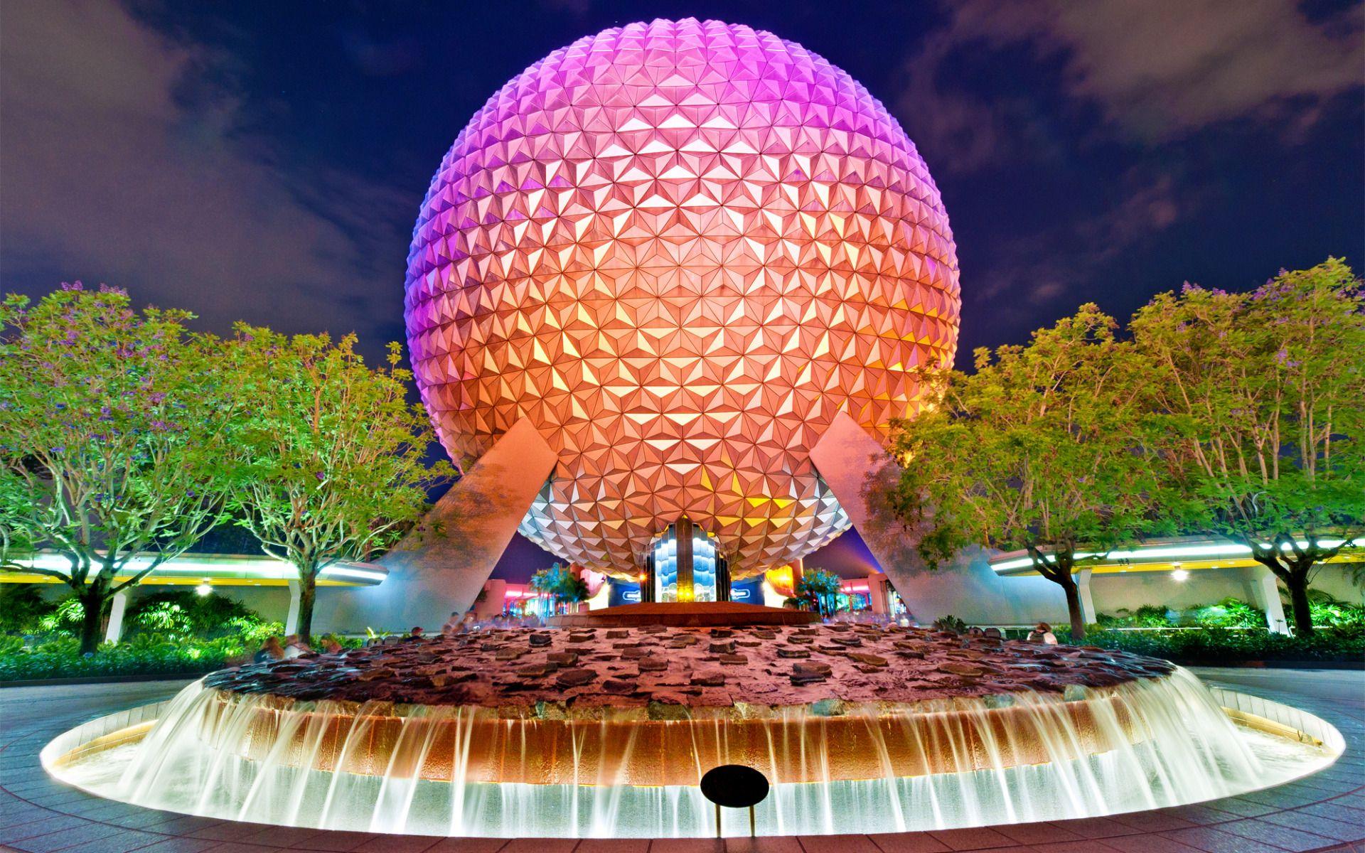 Disney iPhone Wallpaper Epcots Spaceship Earth  20 Magical Disney  Wallpapers For Your Phone  POPSUGAR Tech Photo 8