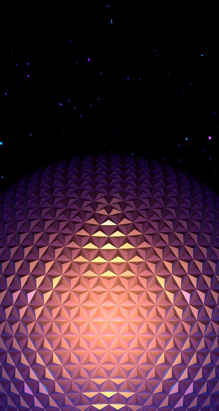 744x1392 Epcot Center Wallpaper