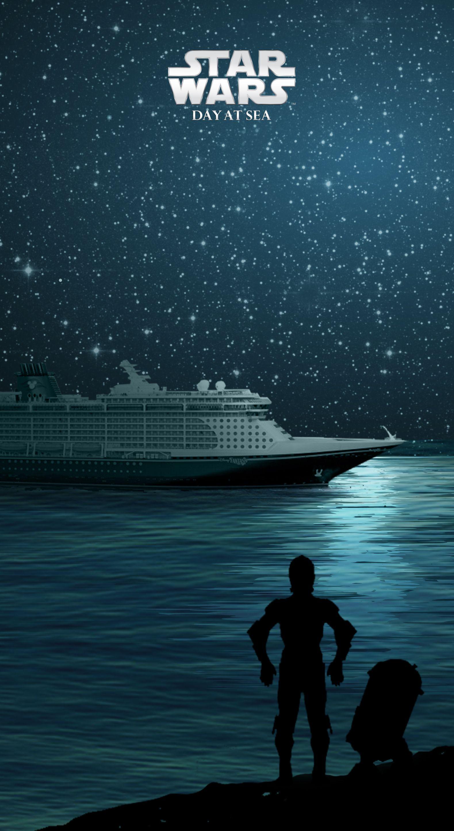 1579x2890 Star Wars Day At Sea Wallpaper