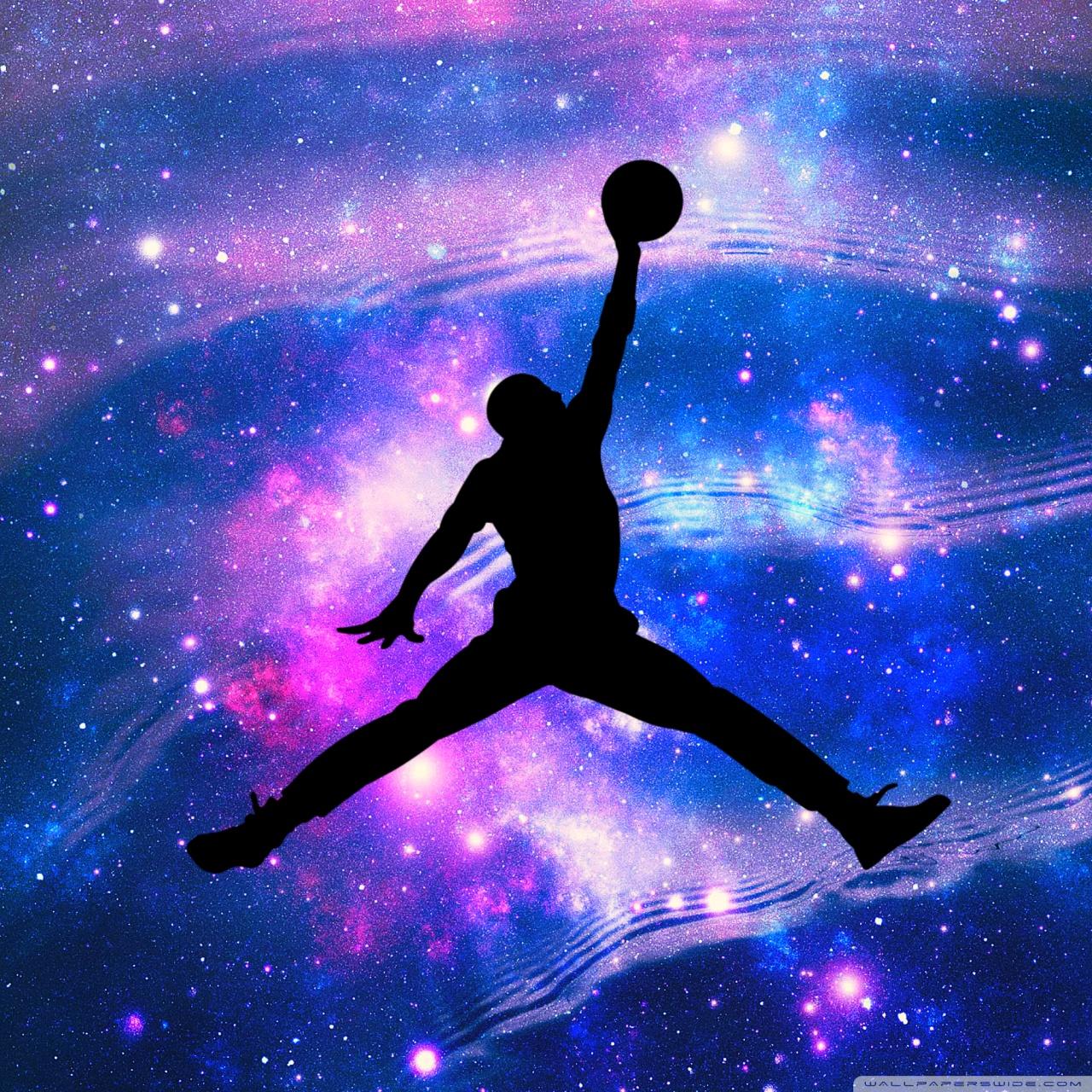 purple jumpman logo