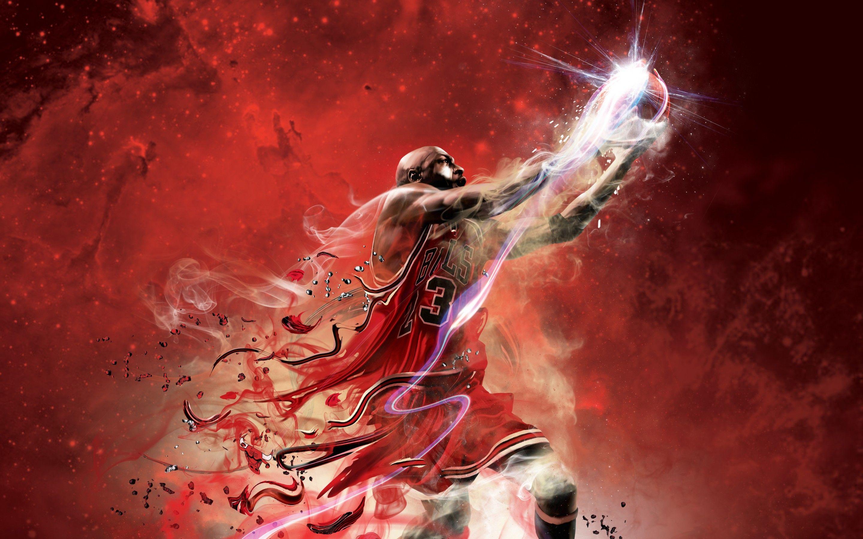 2880x1800 Wallpaper Michael Jordan, NBA, Basketball, HD, 4K, Sports