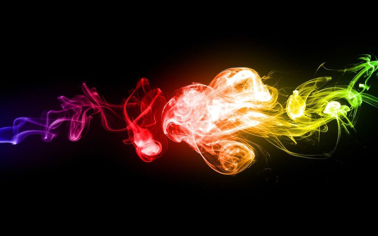 1280x800 Free download Colorful smoke wallpaper 6509 [1280x800]