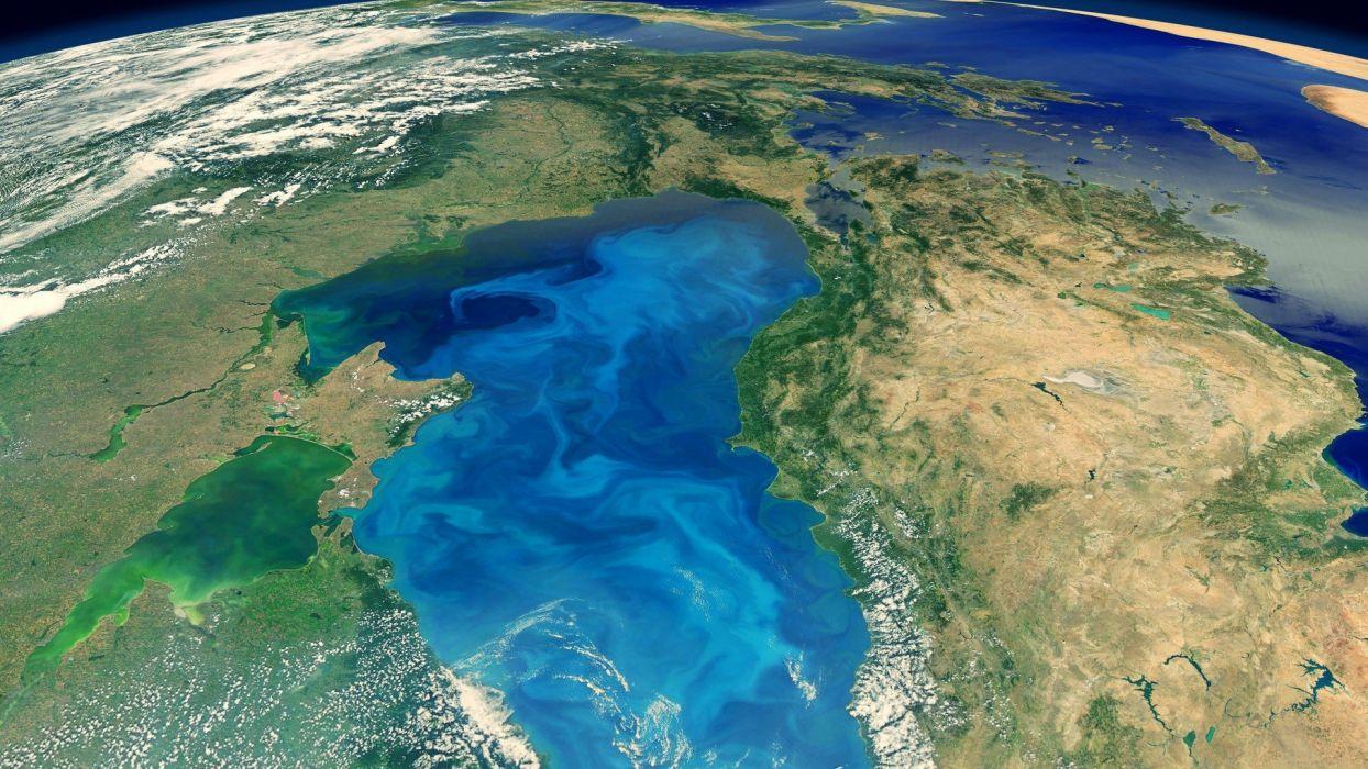 1244x700 Ocean outer space Earth satellite wallpaperx1080